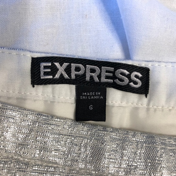 Express mini flare skirt silver - Picture 5 of 8